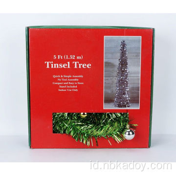 Pohon Natal Dekorasi Lonceng Hijau